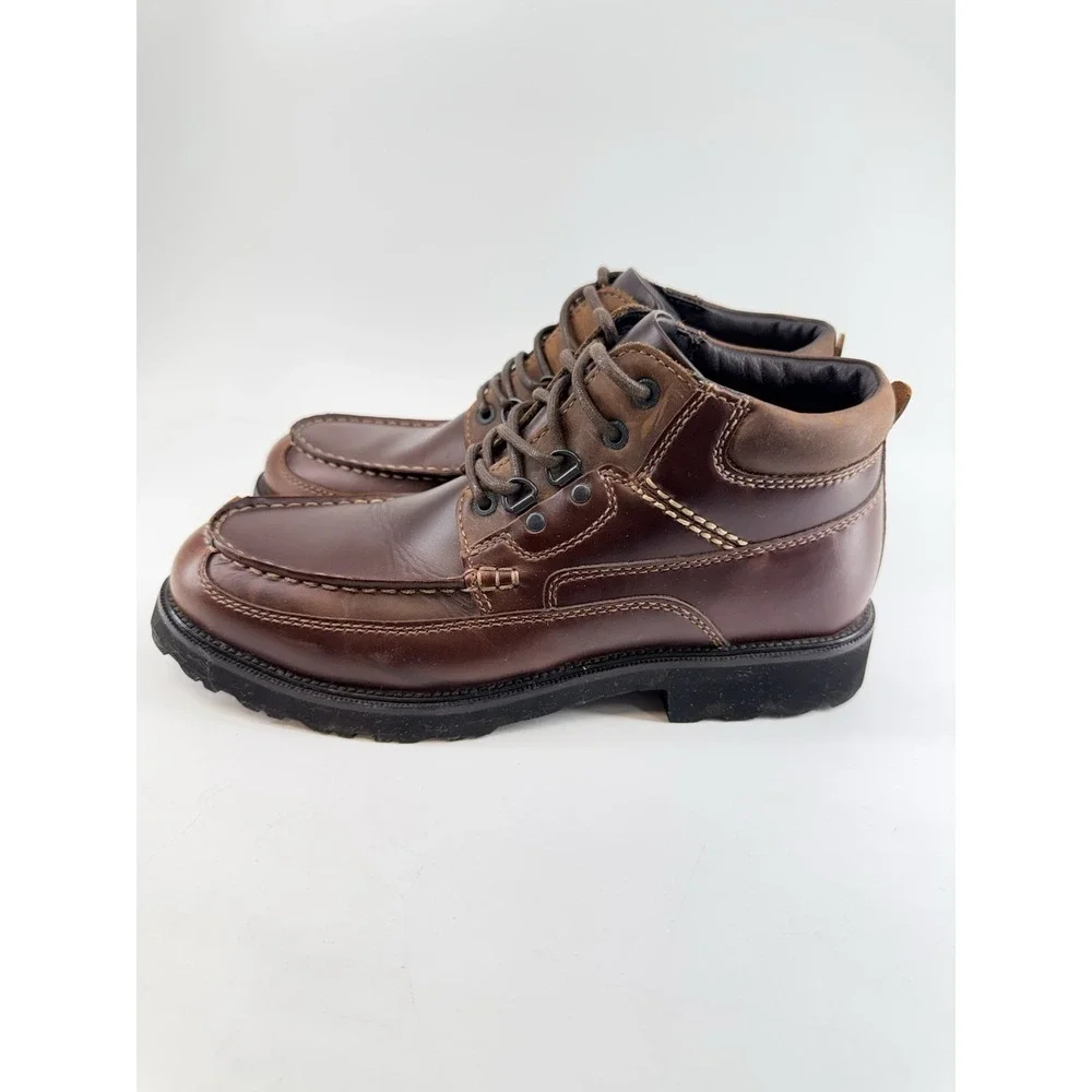 Men's Size 8.5 M JOHNSTON & MURPHY Leather Boots 20-7906